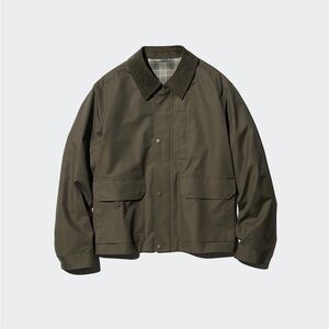 Classic Military Field Jacket in Olive size S